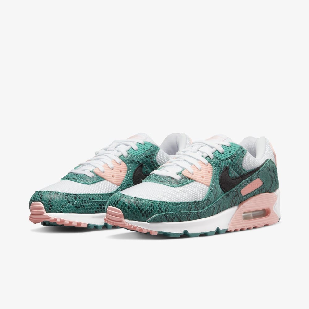 Nike Air Max 90 Green Snakeskin DR8575 300 Grailify